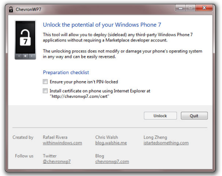 Windows Phone Jaibreaked