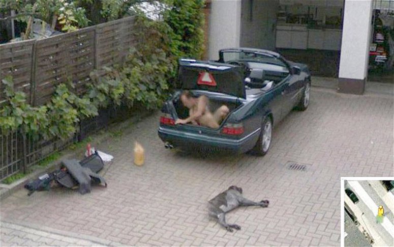 Fotos polémicas do Google Streetview