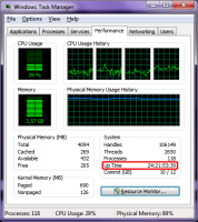 Como saber há quanto tempo arrancou o Windows?