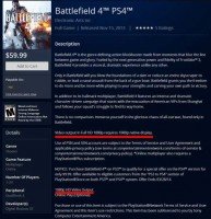 PSN refere que Battlefield 4 precisa de um monitor 1080p Nativos para correr na PS4