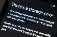 Windows Phone 7 – Não troque o cartão SD